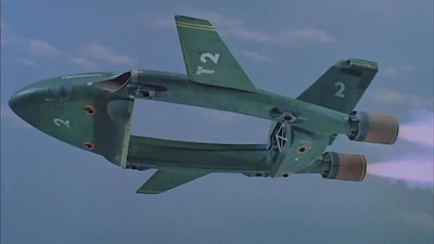 The underside of Thunderbird 2
