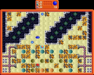 Screenshot of MyGFX2 set, level 13